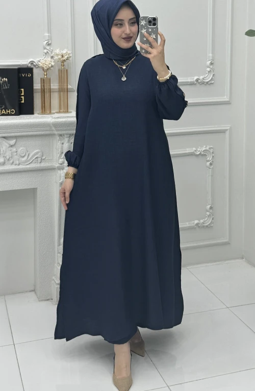 Asel Takım Lacivert