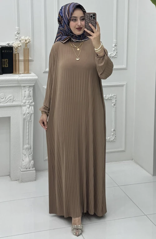 Sıla Elbise Taba