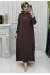 Dilek Elbise Kahverengi