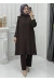 Meral Takım Kahverengi