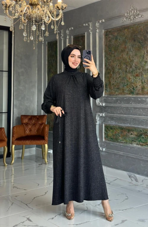 Işıltı Elbise Siyah Işıltı Elbise Siyah