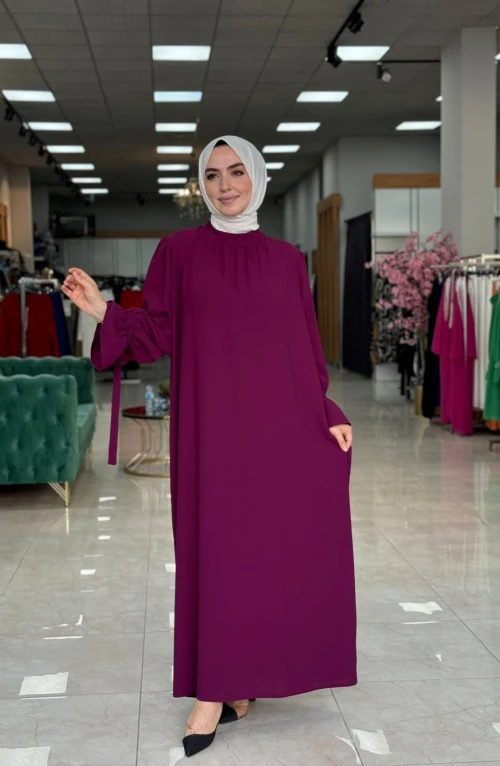 Nesli Elbise Bordo Nesli Elbise Bordo