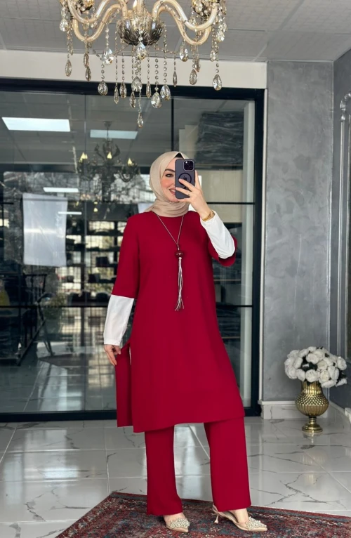 Zübeyde Takım-Bordo