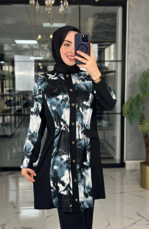 Dalya Takım-Siyah