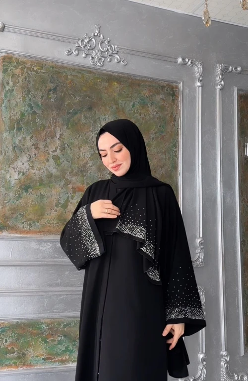 Azure Abaya-Siyah