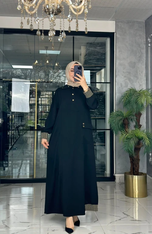 Nergiz Elbise-Siyah