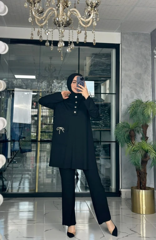 Kübra Takım-Siyah