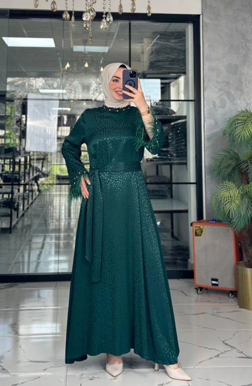 Gülperi Elbise-Yeşil