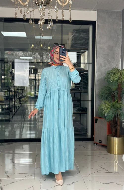 Elif Elbise-Turkuaz