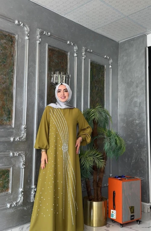 Liza Elbise-Yağyeşili
