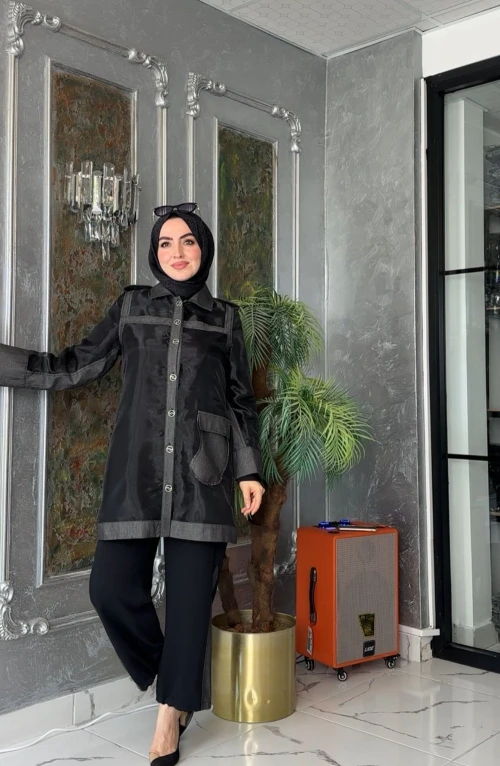 Smile Spor Takım-Siyah