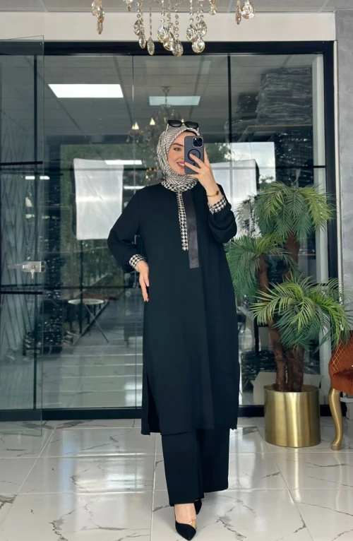 Fulya Pantolon Takım Siyah Fulya Pantolon Takım Siyah
