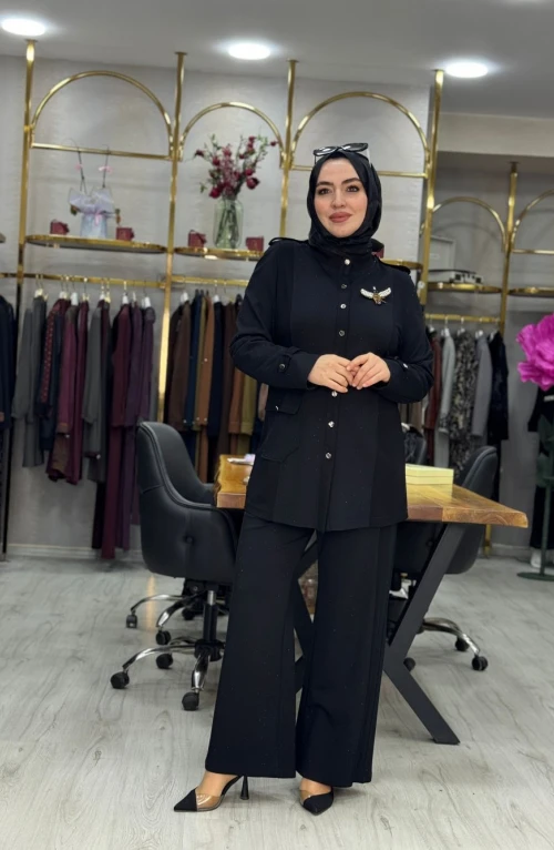 Gülce Takım Siyah