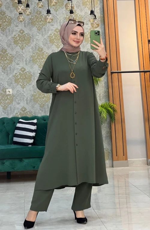 Selen Takım Haki Selen Takım Haki
