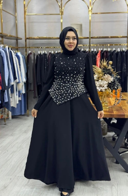 Esra Abiye Elbise Siyah Esra Abiye Elbise Siyah