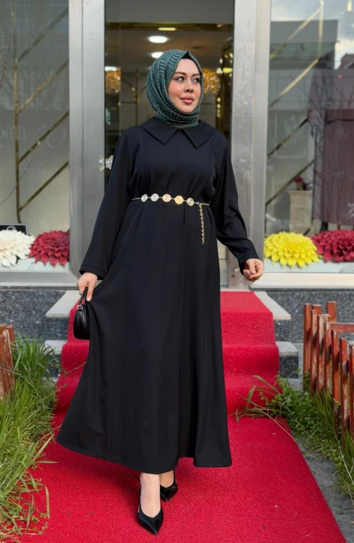 Manolya Elbise Siyah Manolya Elbise Siyah