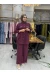Sahra Tencel Takım Vişne