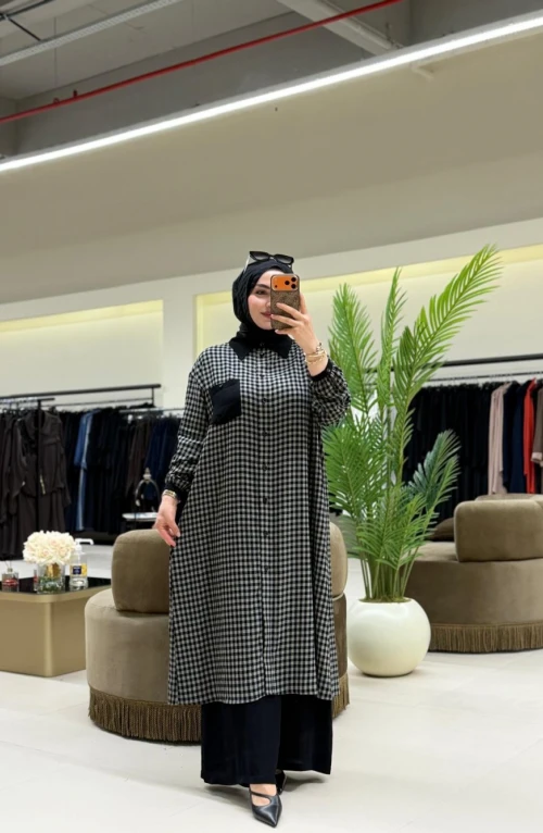 Mercan Tunik Antrasit Mercan Tunik Antrasit