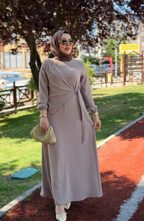 Çağla Elbise Vizon Çağla Elbise Vizon