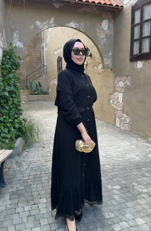 Sanem Elbise Siyah Sanem Elbise Siyah