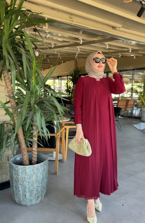 Gülşen Elbise Kırmızı Gülşen Elbise Kırmızı